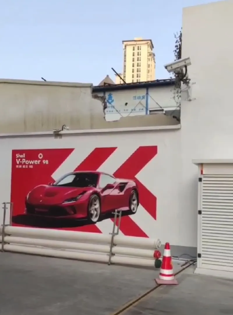 Fassadendruck